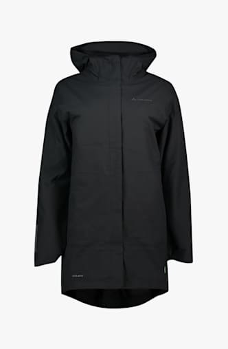 VAUDE Cyclist Padded II Damen Parka Schwarz