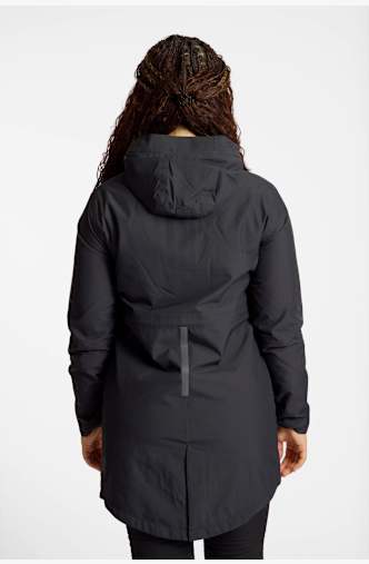VAUDE Cyclist Padded II Damen Parka Schwarz