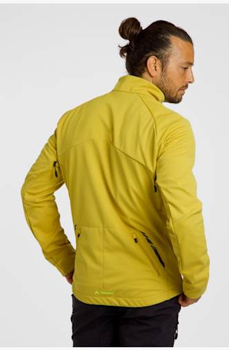 VAUDE Posta Softshell VII giacca da bike uomo Giallo