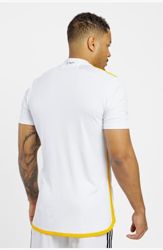 adidas LA Galaxy Home Replica maglia da calcio uomo 24/25 Bianco