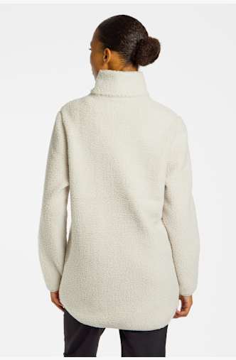 Jack Wolfskin High Curl Coat midlayer femmes Beige