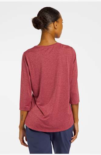 Jack Wolfskin Crosstrail sleeve 3/4 donna Viola