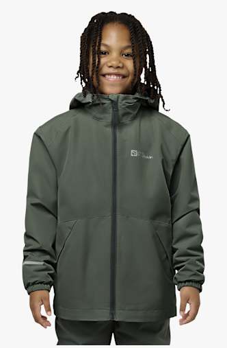 Jack Wolfskin Iceland 3in1 giacca outdoor bambini Verde