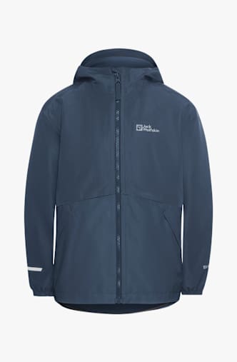 Jack Wolfskin Iceland 3in1 giacca outdoor bambini Blu