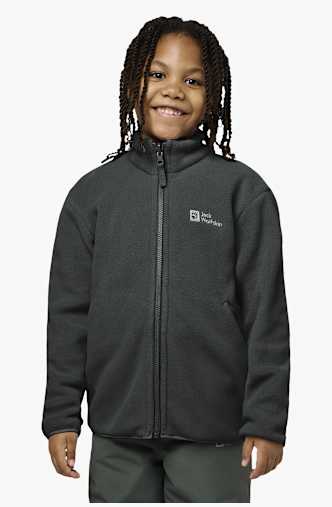 Jack Wolfskin Iceland 3in1 giacca outdoor bambini Rosso