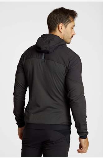 Dynafit Blacklight Thermal Hooded midlayer hommes Noir