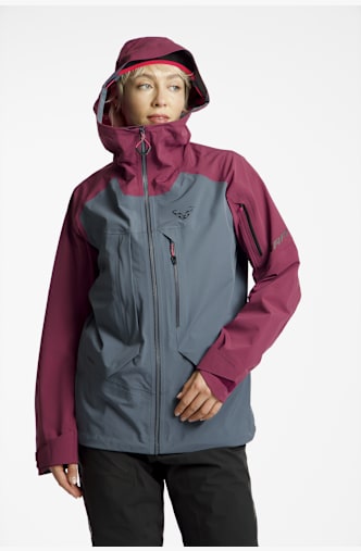 Dynafit Tigard 3L giacca da freeride donna Grigio