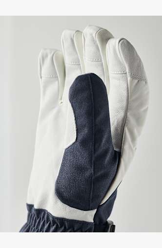 Hestra Powder Gauntlet 5 Finger Damen Skihandschuh Blau