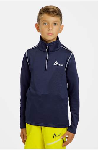 ALBRIGHT Lenzerheide Kinder Midlayer Blau