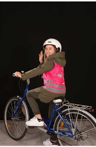 Wowow Nutty gilet réfléchissant enfants Rose