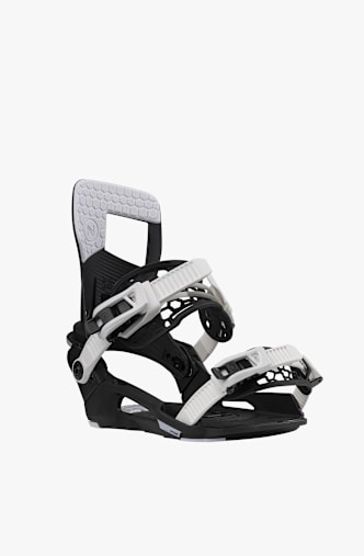 Nidecker Prime Kinder Snowboardbindung Schwarz