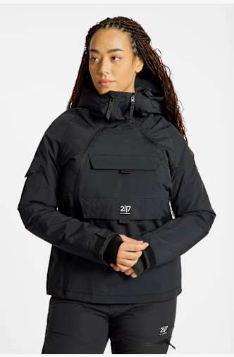 2117 OF SWEDEN Nelkerim Light Padded Damen Skijacke Schwarz
