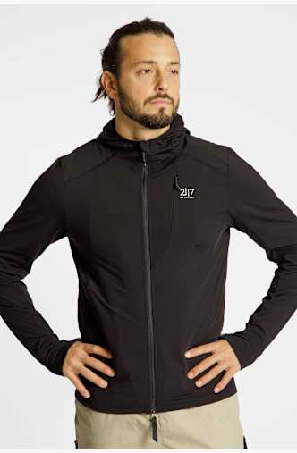 2117 OF SWEDEN Killinge midlayer hommes Noir