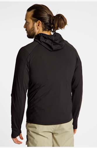 2117 OF SWEDEN Killinge midlayer hommes Noir