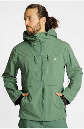 2117 OF SWEDEN Njarg 3L Herren veste de freeride hommes Vert