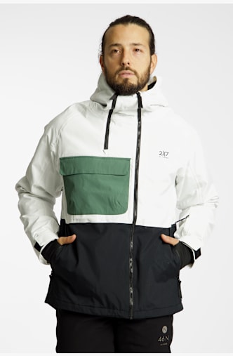 2117 OF SWEDEN Krasse Light Padded giacca da sci uomo Bianco