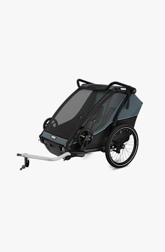 Thule Chariot Cab 2 Fahrradanhänger Grau