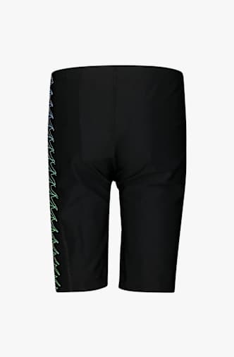 speedo Plastisol Placement Jammer Jungen Badehose Schwarz