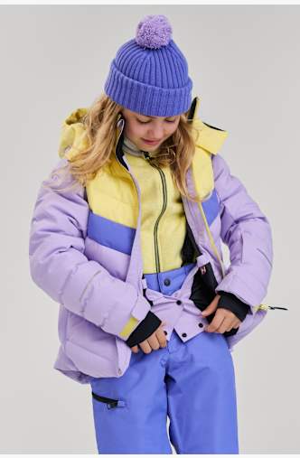 reima Luppo veste de ski filles Violet