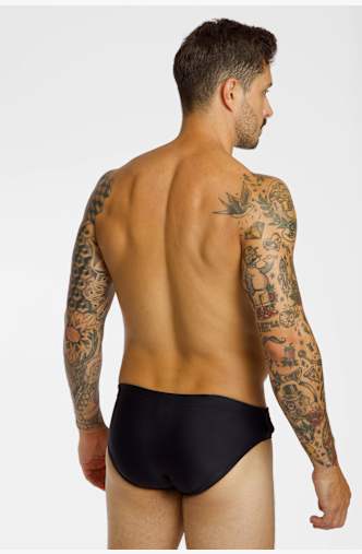 speedo Medley 7 cm slip de bain hommes Noir