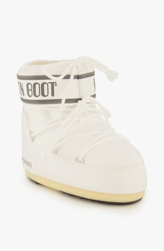 Moon Boot Icon Low Nylon boot donna Bianco