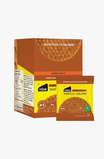näak Ultra Energy™ Salted Caramel 12 x 30 g cialda energetica Marrone