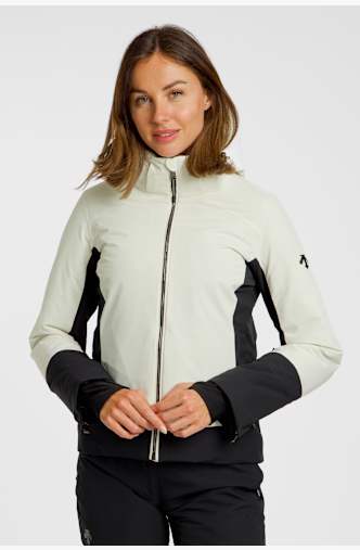 descente Insulated veste de ski femmes Blanc