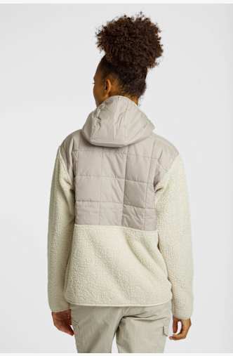 Cotopaxi Trico Hybrid Hooded Damen Midlayer Beige