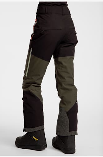 Rehall FEM-R Damen Ski-/Snowboardhose Grün