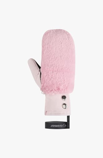 ziener KATNISS-Z guanti a manopola donna Rosa
