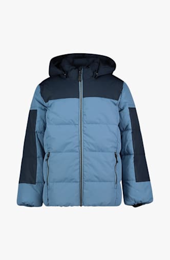 Color Kids Quilt Kinder Winterjacke Blau