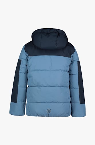 Color Kids Quilt Kinder Winterjacke Blau
