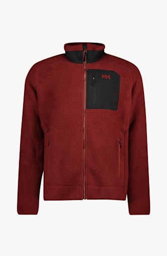 Helly Hansen Panorama Pile Block midlayer hommes Rouge