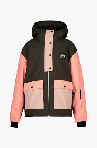 Rehall STUSSY-R giacca da sci/snowboard bambina Pink