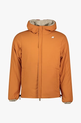 K-Way Jack St Warm Reversible giacca outdoor uomo Arancia