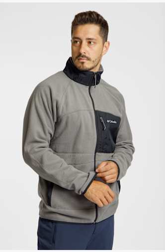 Columbia Fast Trek™ Overlay Fleece midlayer uomo Grigio