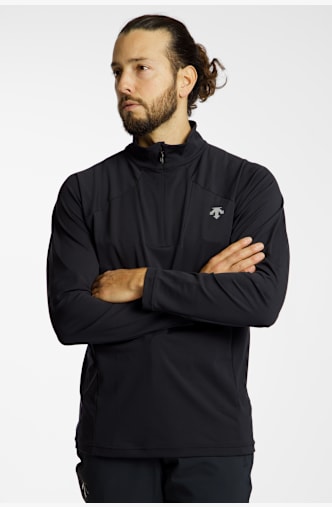 descente midlayer uomo Nero