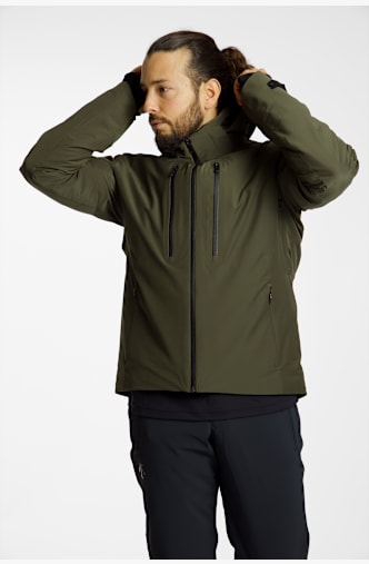 descente Insulated Herren Skijacke Grau
