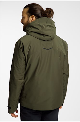 descente Insulated Herren Skijacke Grau
