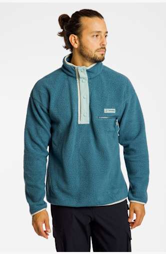 Columbia Helvetia™ II Half Snap Herren Midlayer Türkis