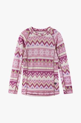 reima Taitoa Kinder Thermo Unterwäsche Set Pink