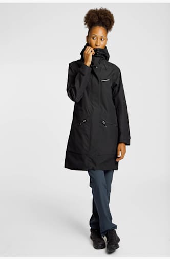 Didriksons Ilma manteau outdoor femmes Noir