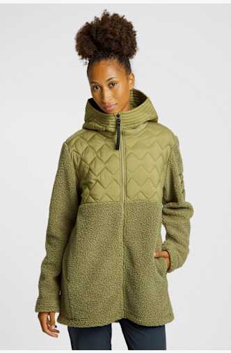 Didriksons Bibi midlayer femmes Vert