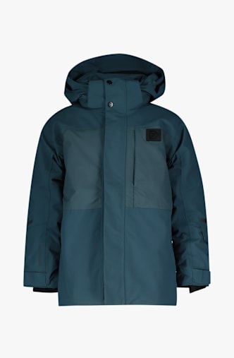 Didriksons Gabbro Kinder Outdoorjacke Blau