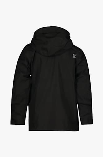 Didriksons Piko Kinder Outdoorjacke Schwarz
