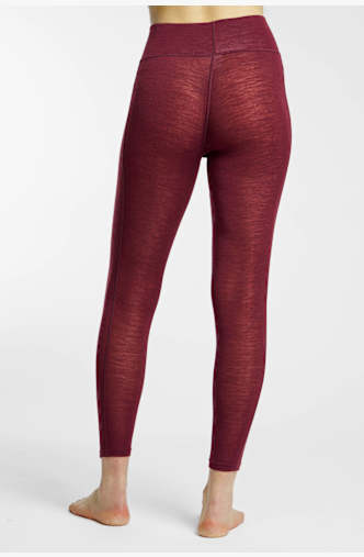 Kari Traa Vilma High Waist pantalon thermique femmes Rouge