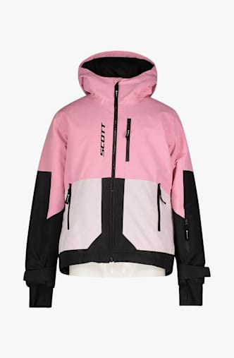 SCOTT Vertic Dryo veste de ski enfants Rose