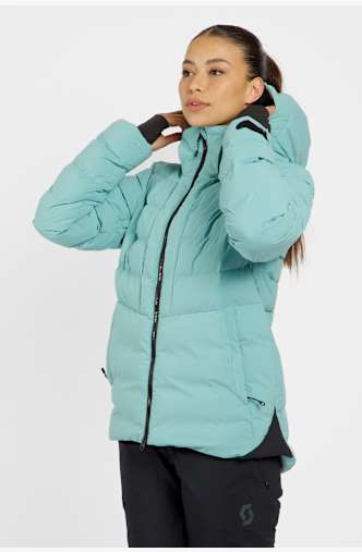 SCOTT Ultimate Warm Damen Skijacke Blau