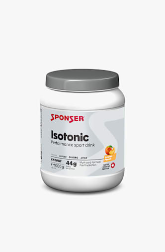 Sponser Isotonic Peach 1000 g Getränkepulver Weiss