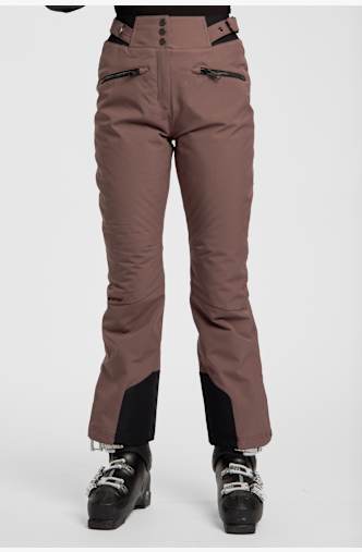 ziener TILLA-Z pantalon de ski femmes Marron